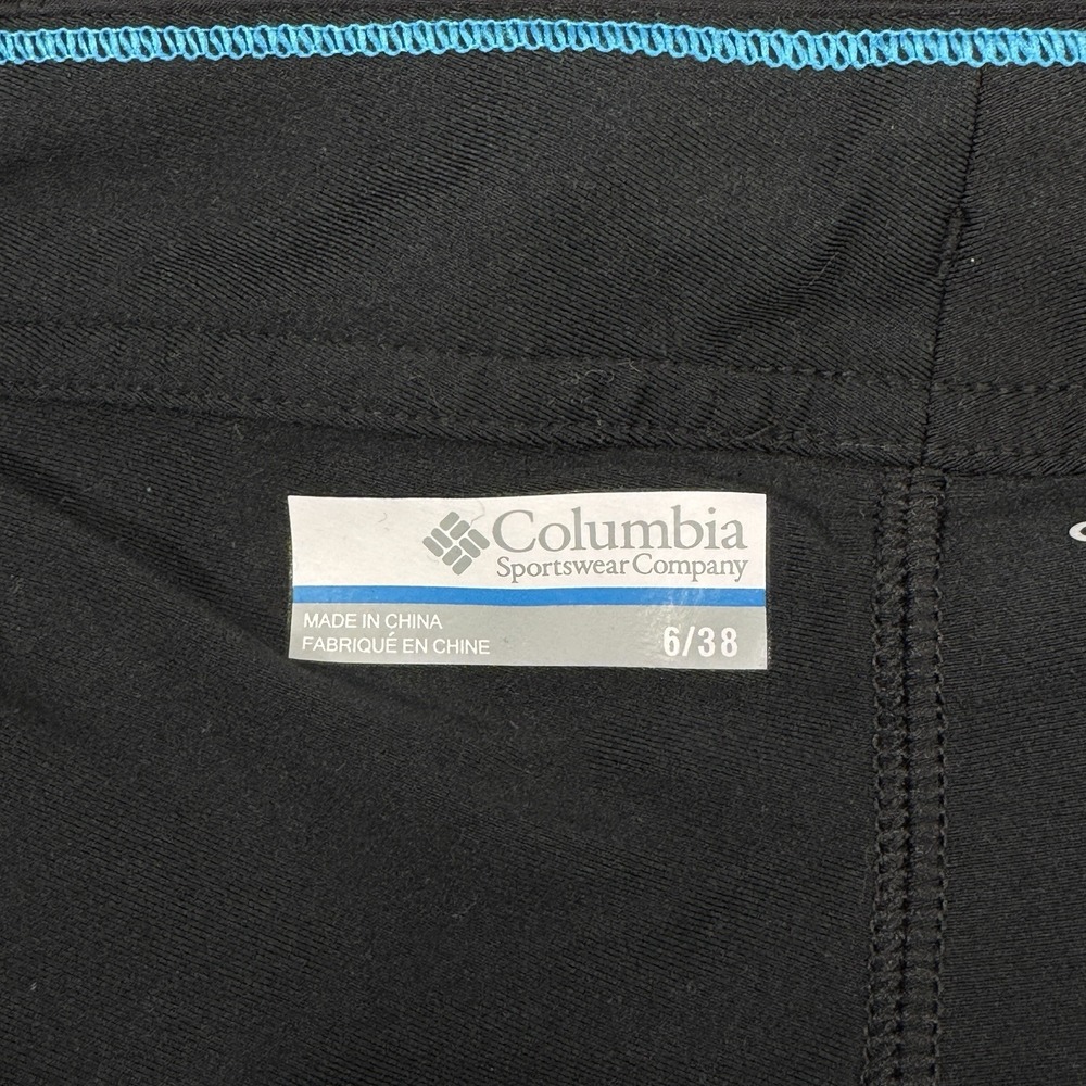 Columbia Skort Womens Size 6/28 Black Just Right Athletic Athleisure Gorpcore - Picture 3 of 10